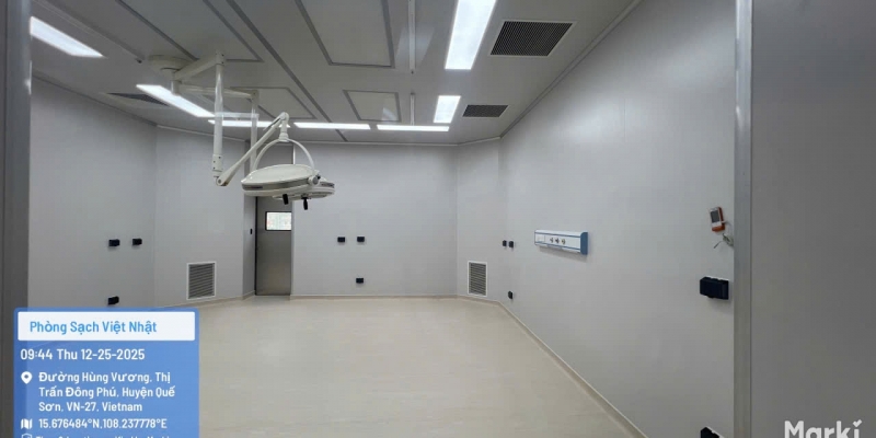 CÁC DỰ ÁN PHÒNG SẠCH VIỆT NHẬT ĐÃ HOÀN THÀNH TRONG NĂM 2025 